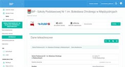 Desktop Screenshot of bip.sp1.miedzyzdroje.pl