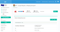 Desktop Screenshot of bip.miedzyzdroje.pl