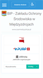 Mobile Screenshot of bip.zos.miedzyzdroje.pl